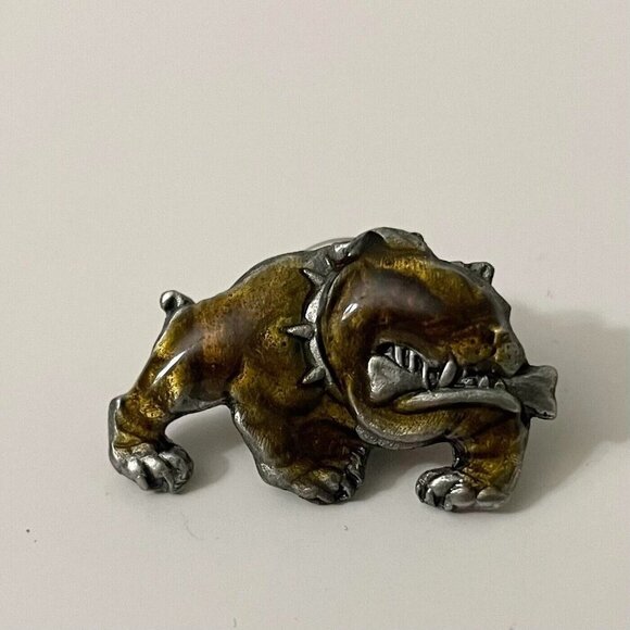 Vintage 1992 Siskiyou Bull Pitbull Dog Pin - Picture 8 of 8